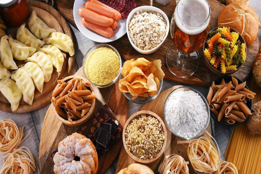 گلوتن در چه غذاهایی است